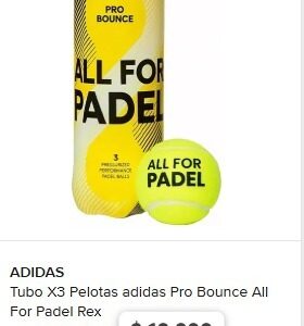Tubo Adidas para Padel